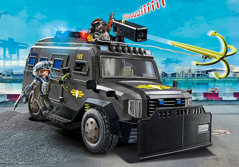Playmobil City Action: Fuerzas Especiales Vehiculo Todoterreno 71144