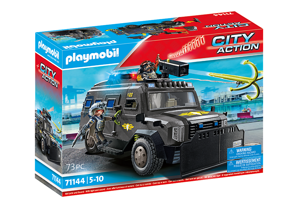 Playmobil City Action: Fuerzas Especiales Vehiculo Todoterreno 71144