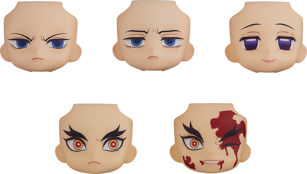 Good Smile Nendoroid Face Swap: Demon Slayer Kimetsu No Yaiba - Caritas Intercambiables