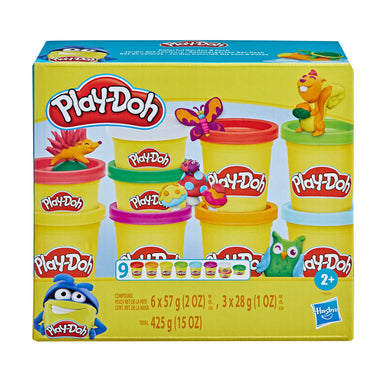 Play Doh: 9 Pack Colorful Garden 
