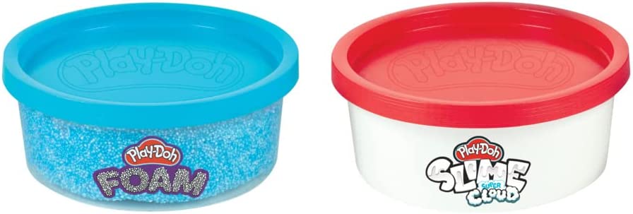 Play Doh: Foam And Super Cloud - Color Sorpresa 2 Pack