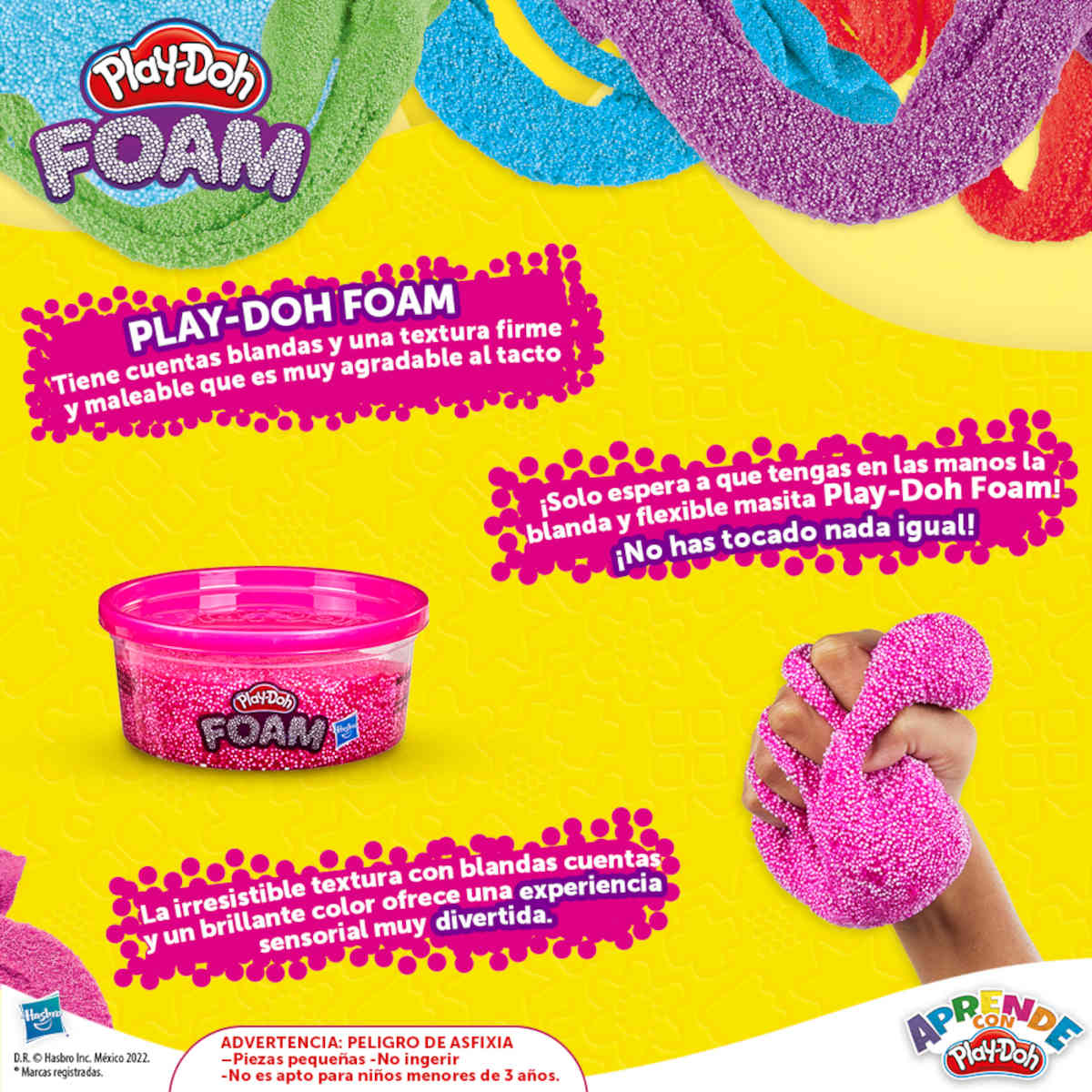 Play Doh: Foam Scented - Color Sorpresa