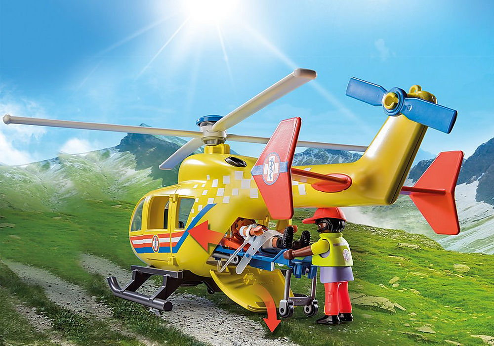 Playmobil City Life: Helicoptero Medico De Rescate 71203