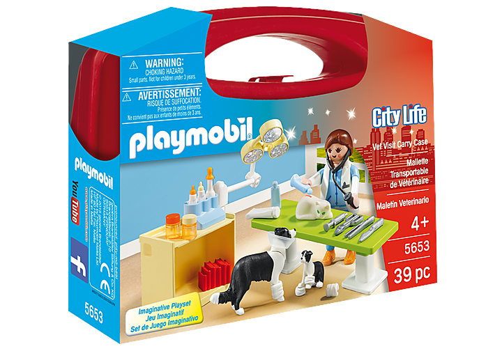 Playmobil City Life: Carry Case - Maletin Veterinaria 5653