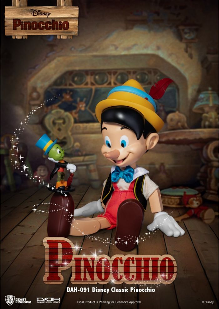 Beast Kingdom Dynamic Action Heroes: Disney - Pinocchio DAH-091