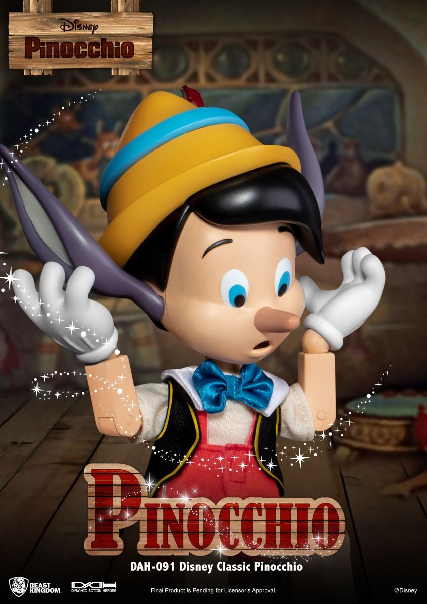 Beast Kingdom Dynamic Action Heroes: Disney - Pinocchio DAH-091