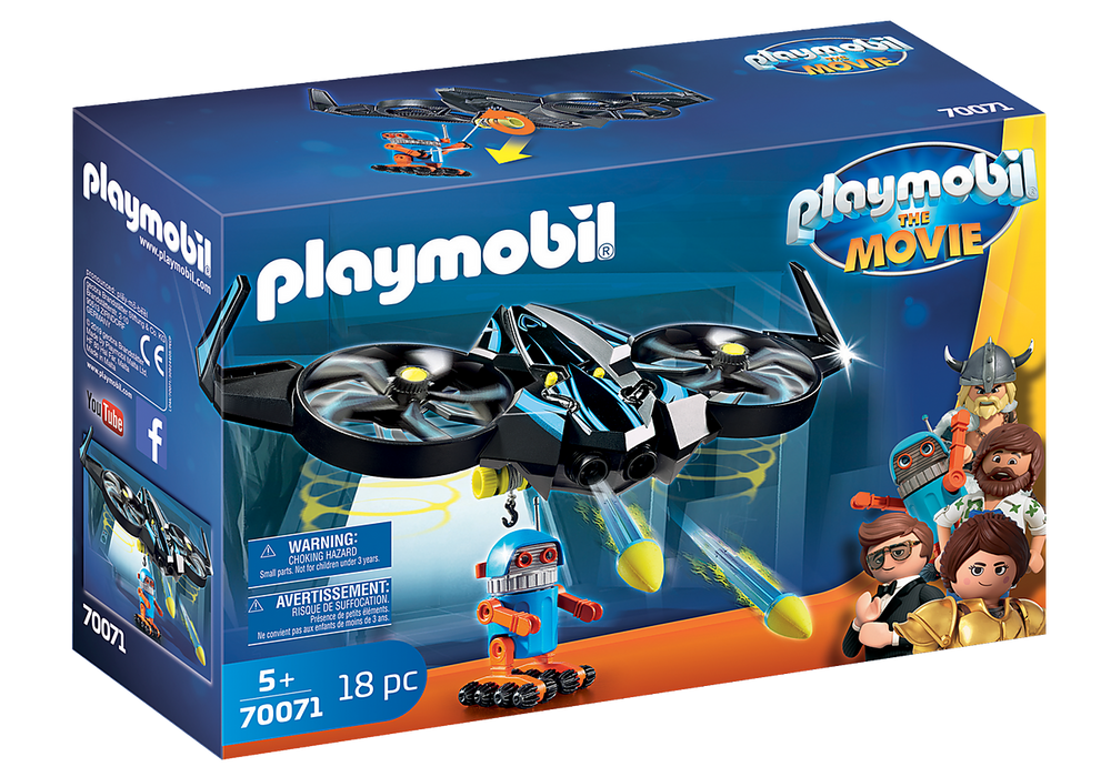 Playmobil The Movie: Robotitron con Dron 70071