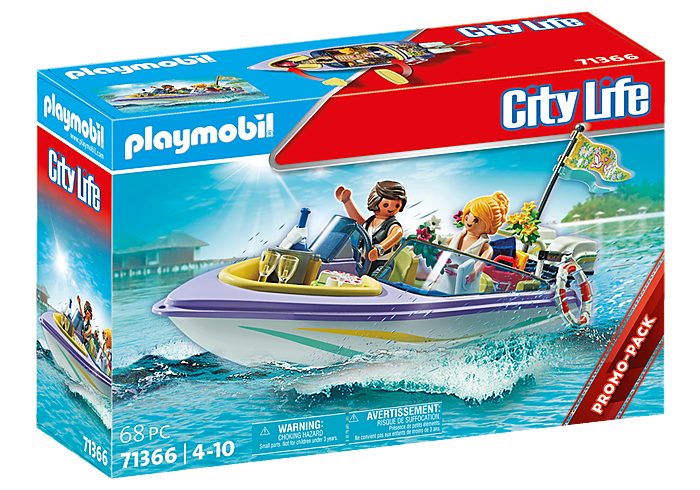 Playmobil City Life Promo Pack: Paseo Lancha en la Luna de Miel 71366