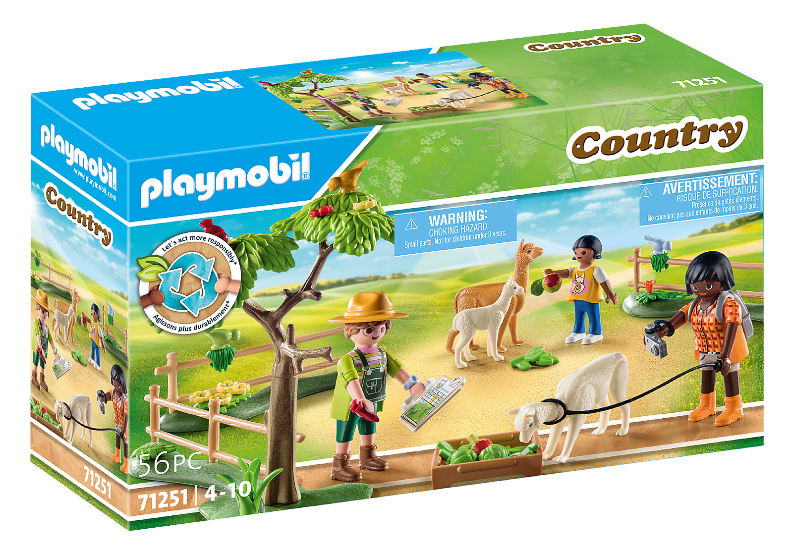 Playmobil Country: Paseo Con Alpaca 71251