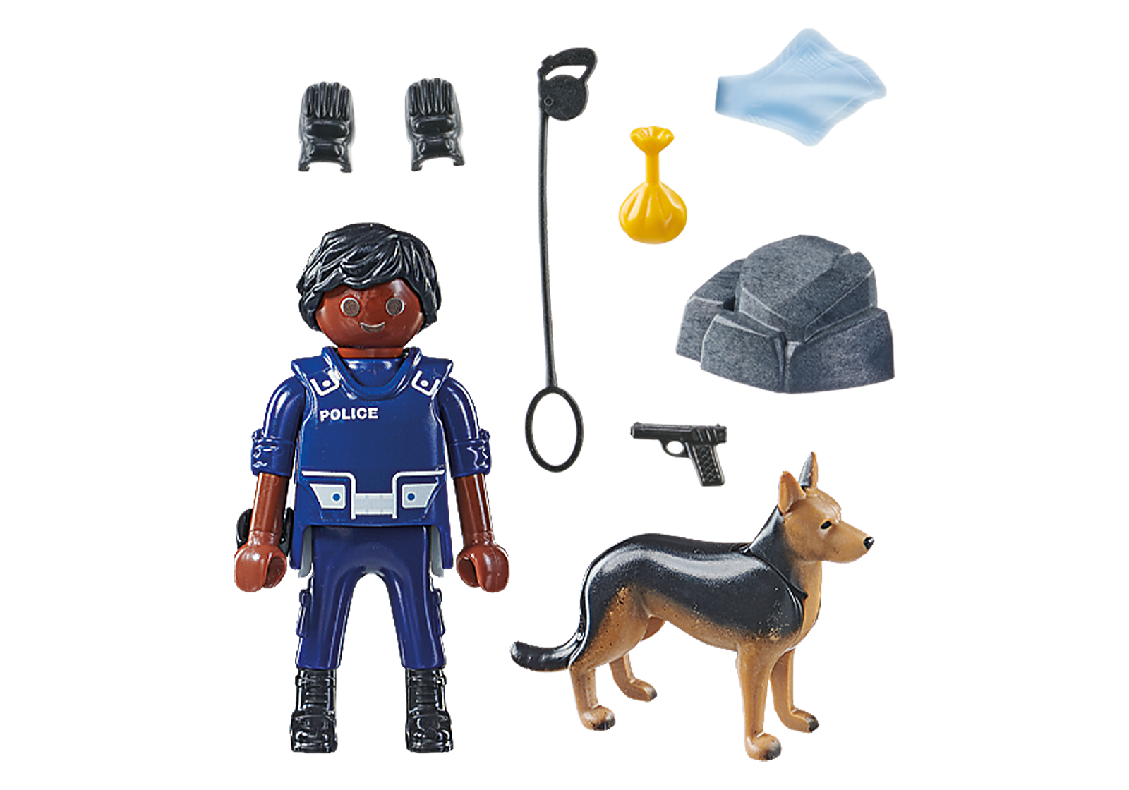 Playmobil Specials Plus: Policia Con Perro 71162