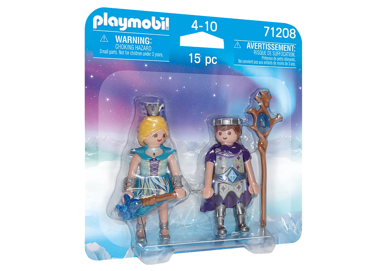 Playmobil Duo Pack: Princesa y Principe De Hielo 71208