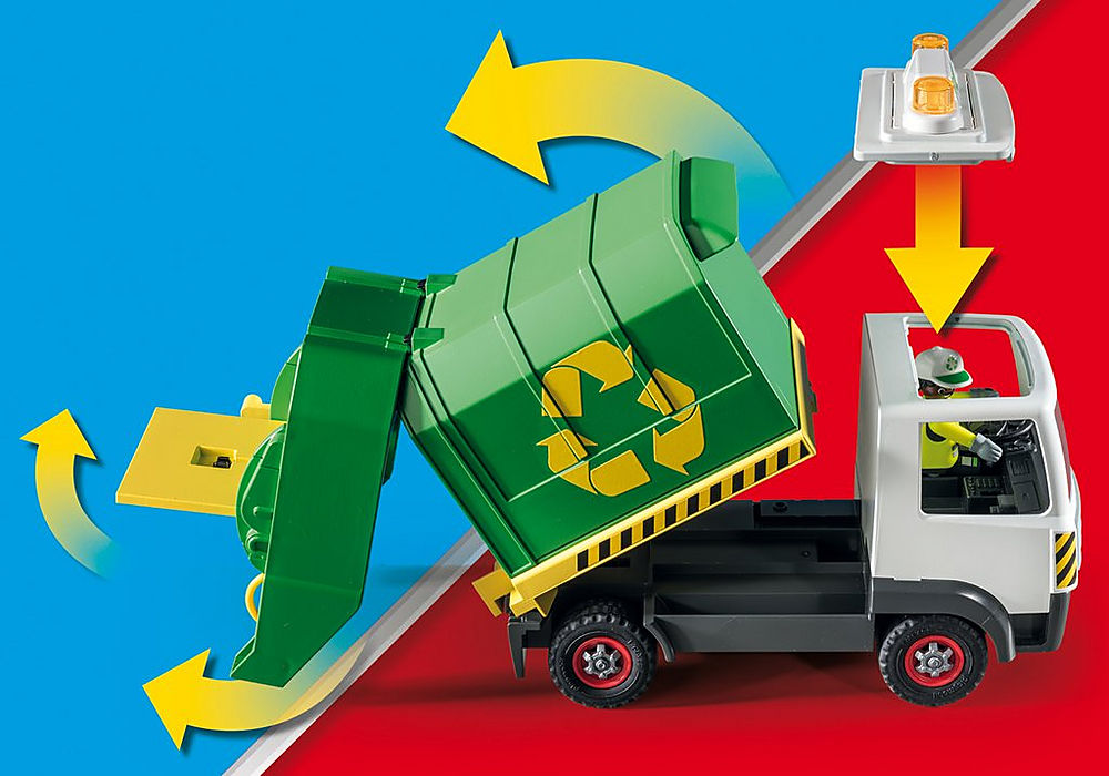 Playmobil City Life: Camion De Reciclaje 71234