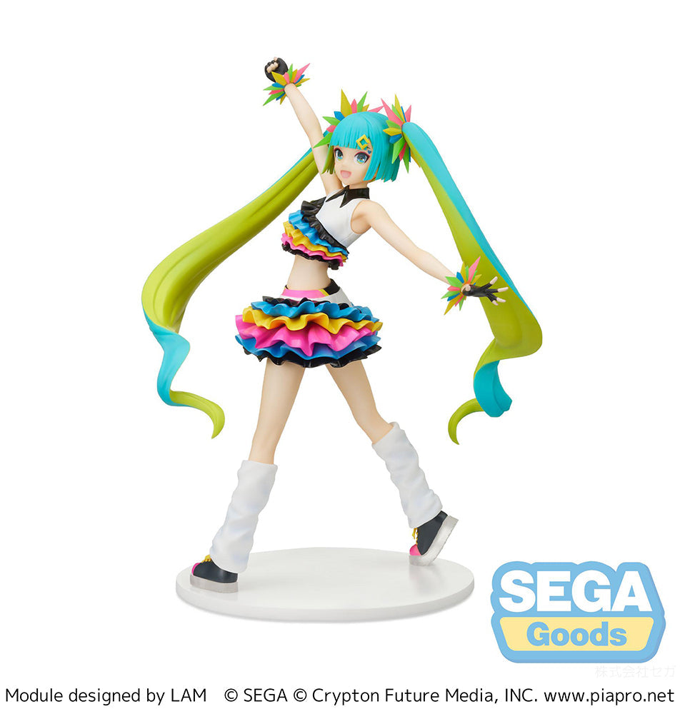 Sega Prize Figure Figurizm : Vocaloid Project Diva Mega 39S - Hatsune Miku Catch The Wave