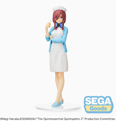 Sega Prize Figure Super Premium: The Quintessential Quintuplets 2 - Miku Nakano Enfermera