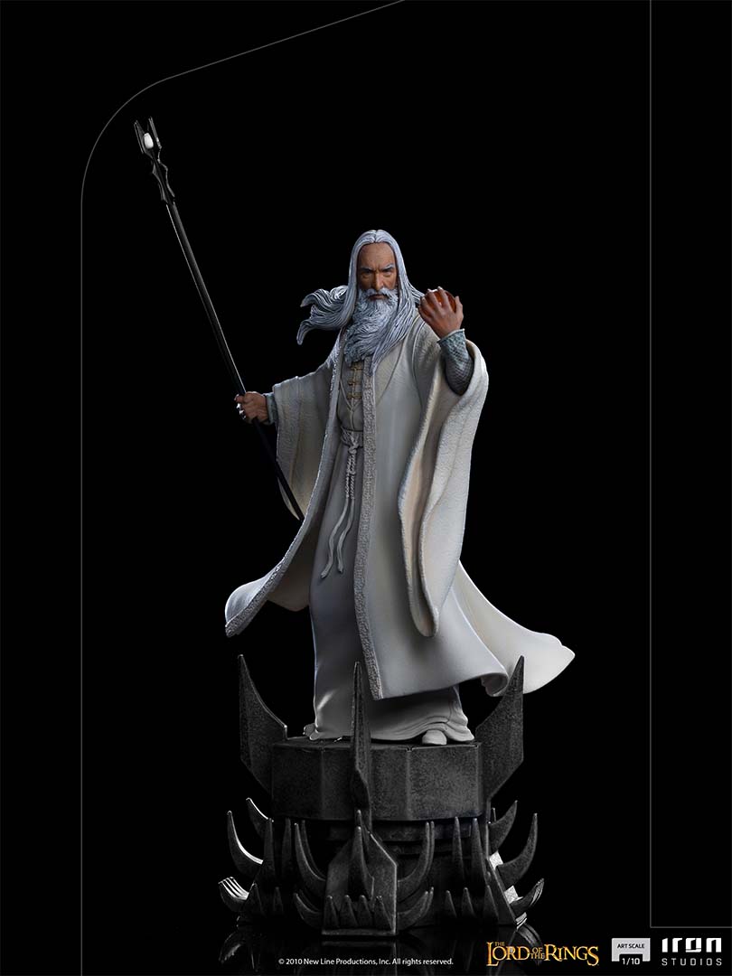 IRON Studios: Señor de los Anillos - Saruman BDS Escala de Arte 1/10