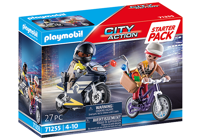 Playmobil City Action Starter Pack: Fuerzas Especiales y Ladron 71255