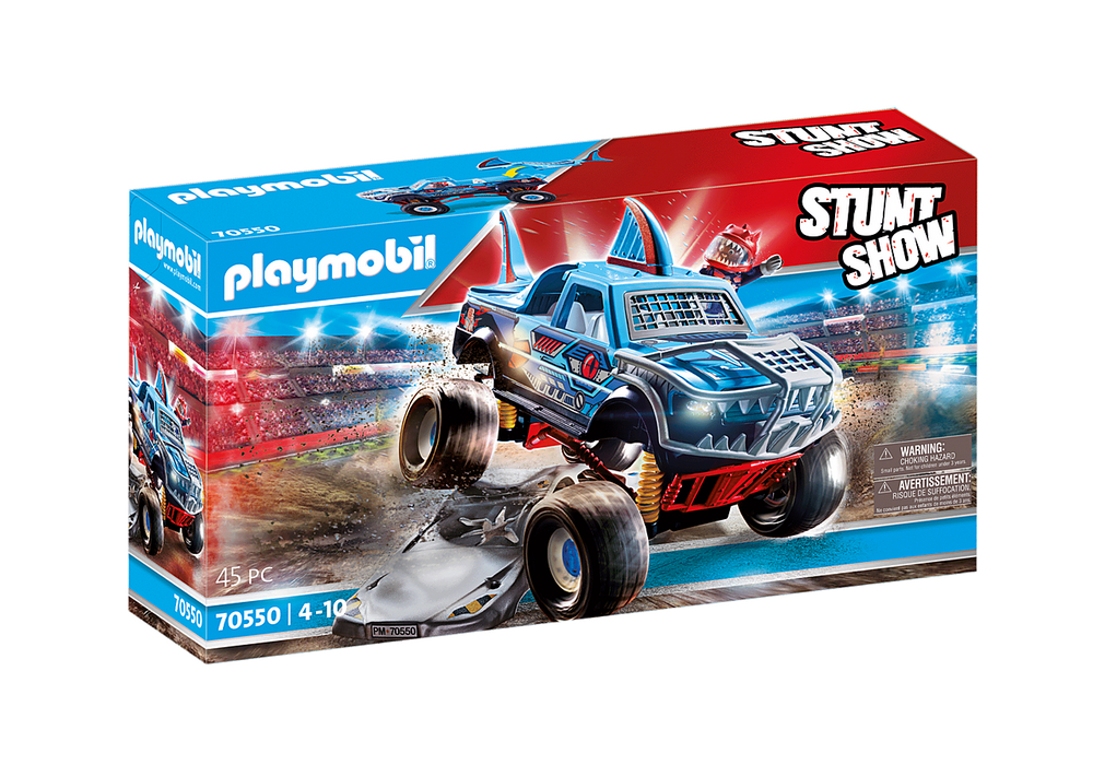 Playmobil Stunt Show: Monster Truck Tiburon 70550