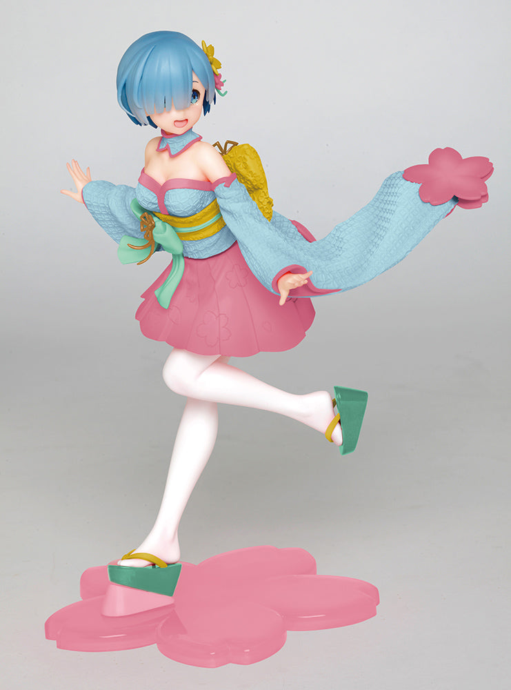 Taito Prize Figure: Re Zero Starting Life In Another World - Rem Renewed Sakura