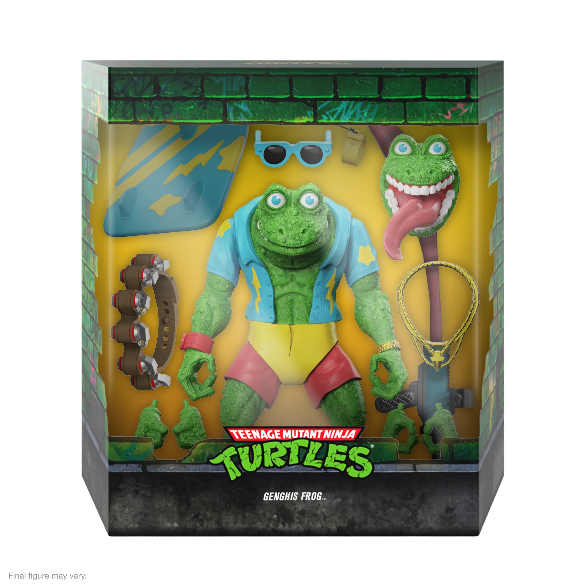 Super7 Ultimates: TMNT Tortugas Ninja - Genghis Frog