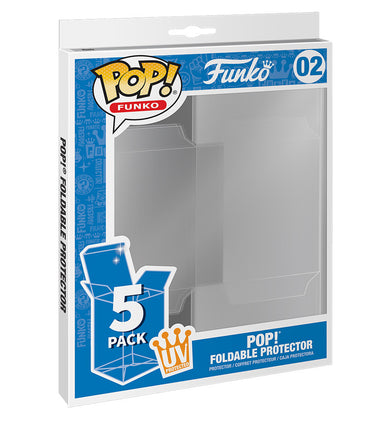 Funko Pop Protector: 5 Pack Protectores UV Plegables