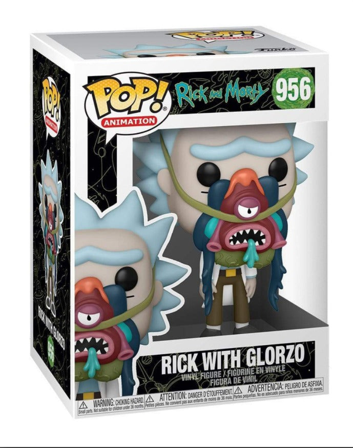 Funko Pop Animation: Rick y Morty - Rick con Glorzo