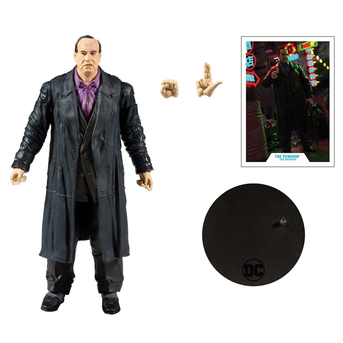 McFarlane Figura de Accion: DC The Batman Movie - Pinguino 7 Pulgadas