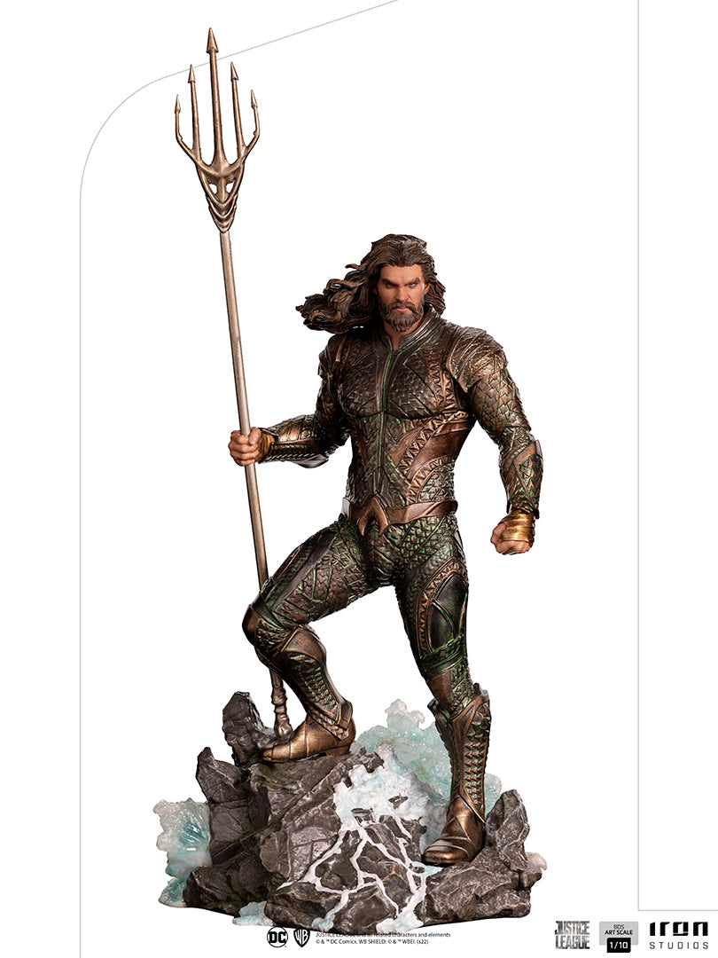 IRON Studios: DC Justice League Snyder Cut - Aquaman BDS Escala de Arte 1/10