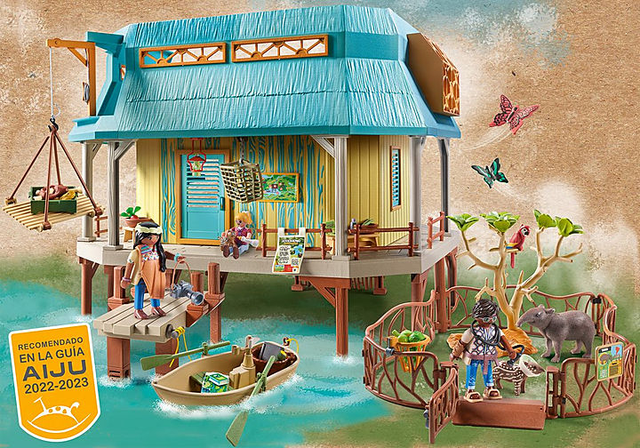 Playmobil Wiltopia: Centro De Cuidados De Animales 71007