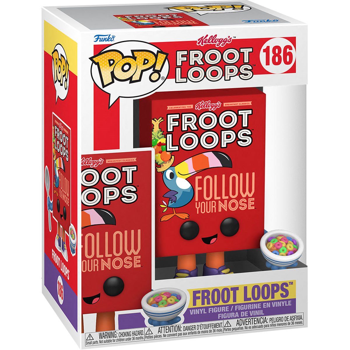Funko Pop Ad Icons: Kelloggs - Froot Loops Caja de Cereal
