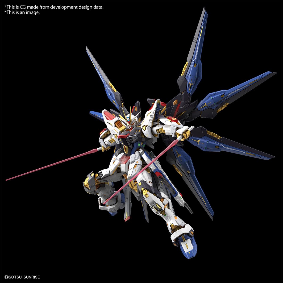 Bandai Hobby Gunpla Model Kit: Gundam SEED Destiny - Strike Freedom Gundam Master Grade Extreme Escala 1/100