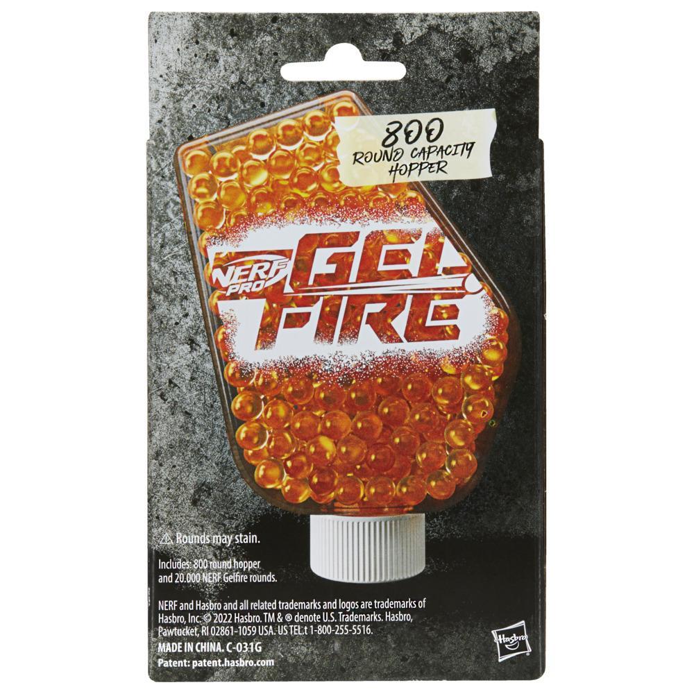 Nerf Gelfire: Refill Hopper 20000 Rondas Gelfire Deshidratadas