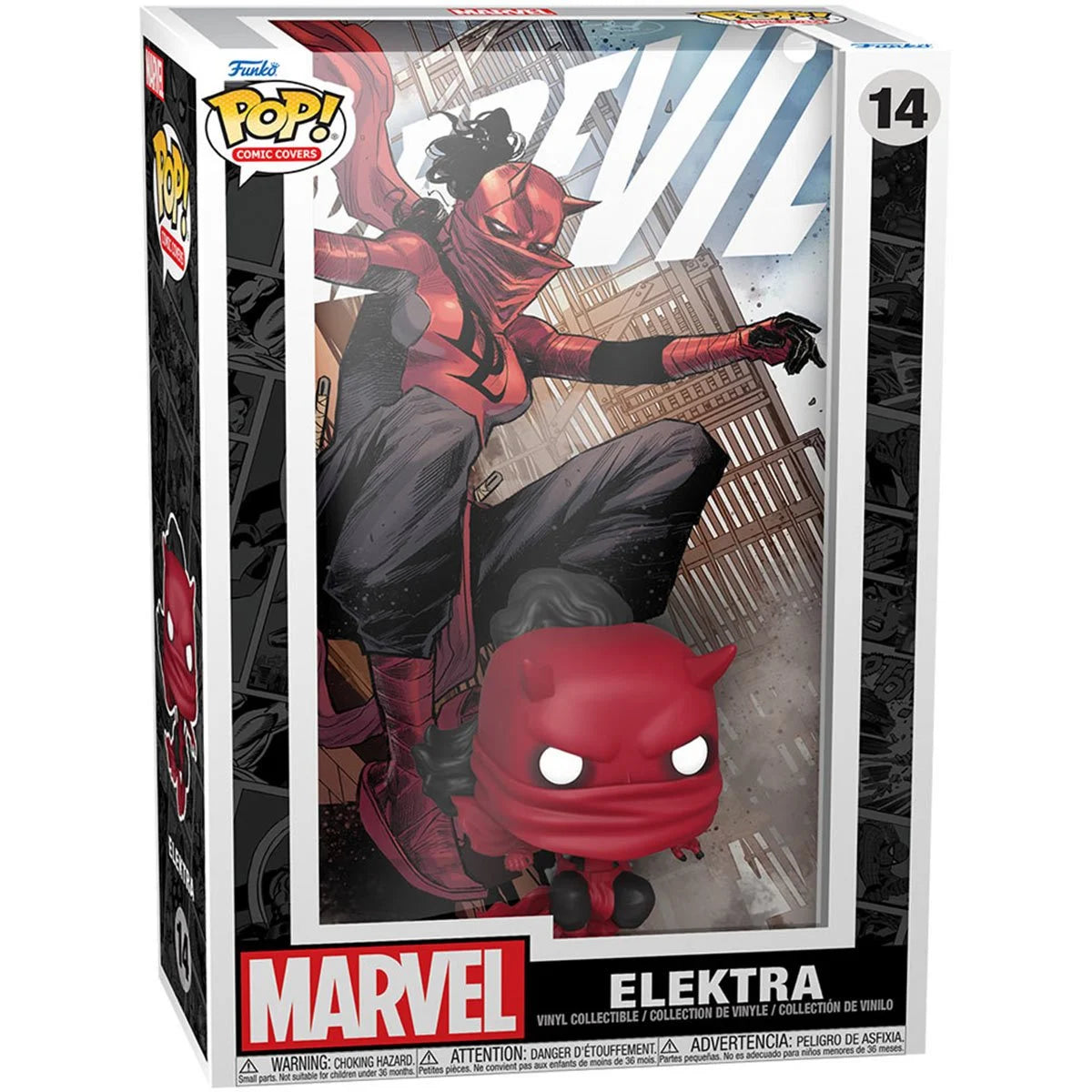 Funko Pop Comic Cover: Marvel DareDevil - Elektra