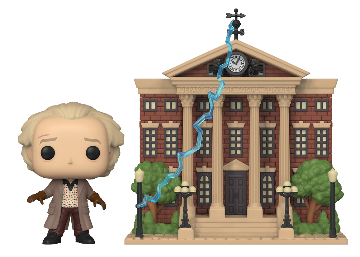 Funko Pop Town: Volver al Futuro - Doc en la Torre del Reloj