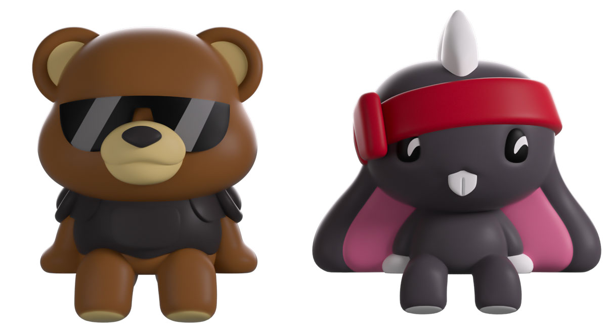 Youtooz Games Monitor Buddiez: Valorant - TactiBear y TactiBunny