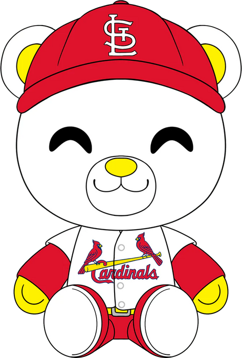 Youtooz Plush: MLB St Louis Cardinals - Bear Peluche 9 Pulgadas