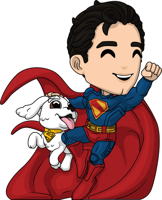 Youtooz Movies: DC Superman 2025 - Superman y Krypto