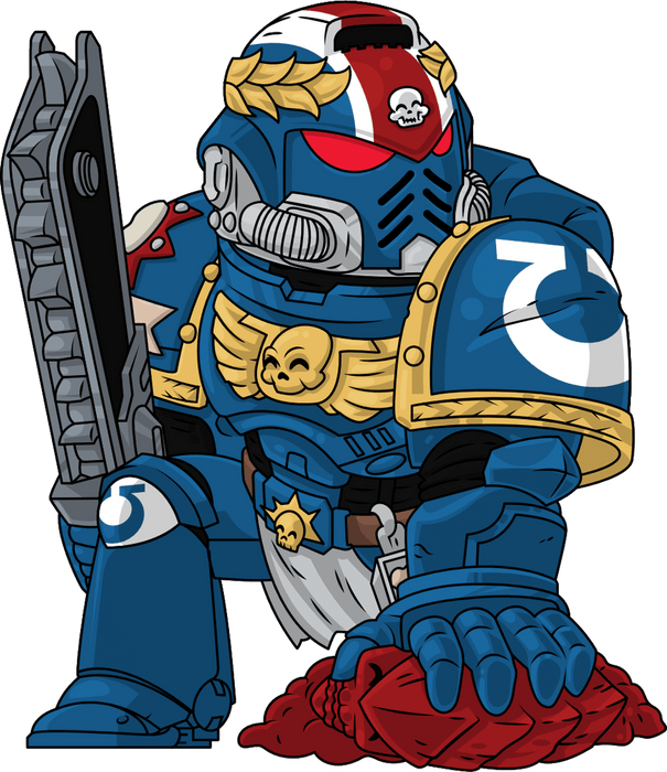 Youtooz Games: Space Marine 2 - Ultramarines Titus