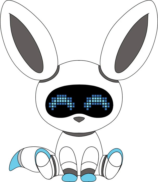Youtooz Plush: Astro Bot - Fennec Fox Robot Peluche 9 Pulgadas