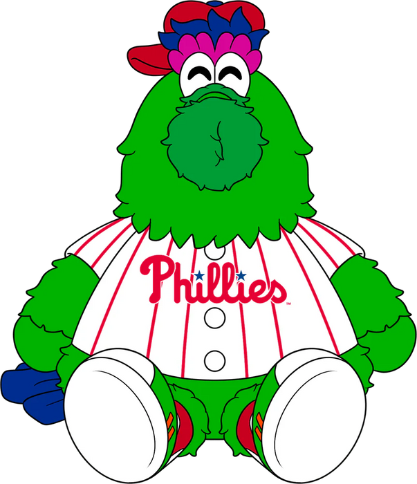 Youtooz Plush: MLB Philadelphia Phillies - Phillie Phanatic Peluche 9 Pulgadas