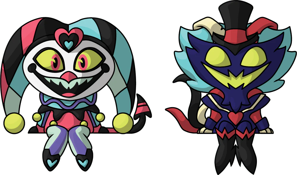 Youtooz Animation: Helluva Boss - Fizz & Ozzie Monitor Buddiez