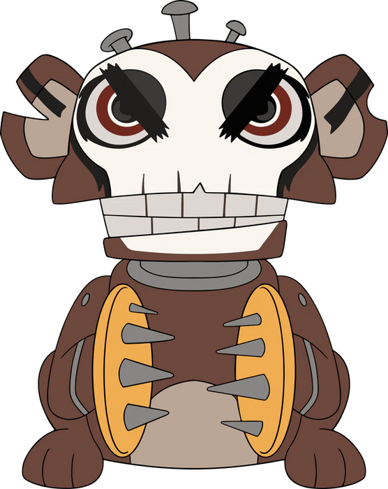 Youtooz Plush: Arcane Netflix - Wind Up Monkey - Peluche 9 Pulgadas