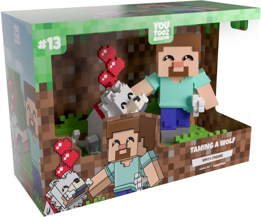 Youtooz Games: Minecraft - Taming a Wolf