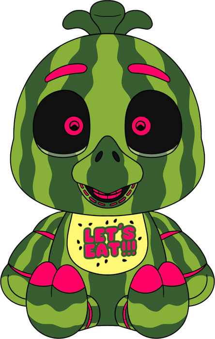 Youtooz Plush: Five Nights At Freddys - Watermelon Chica Peluche 9 Pulgadas