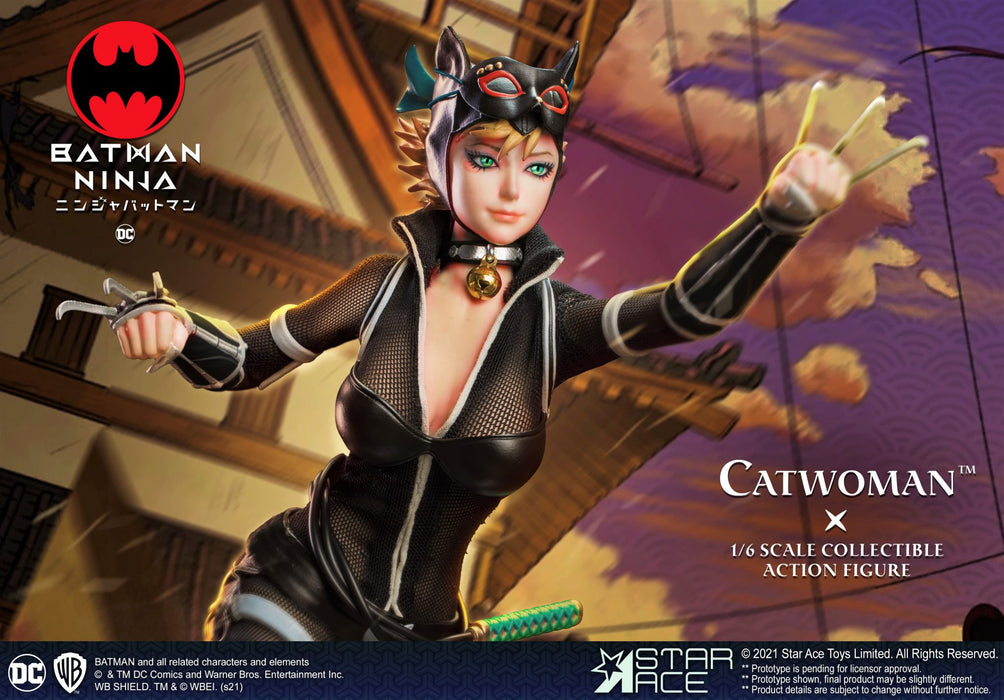 Star Ace Toys Action Figure My Favorite Movie Series: DC Batman Ninja - Catwoman