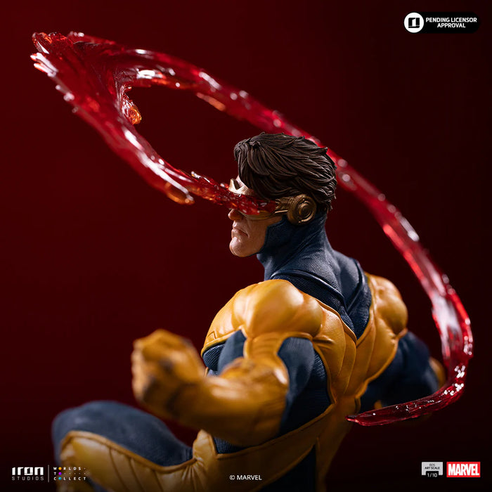 Iron Studios: Marvel X Men - Cyclops Guantelete del Infinito Diorama BDS Escala de Arte 1/10