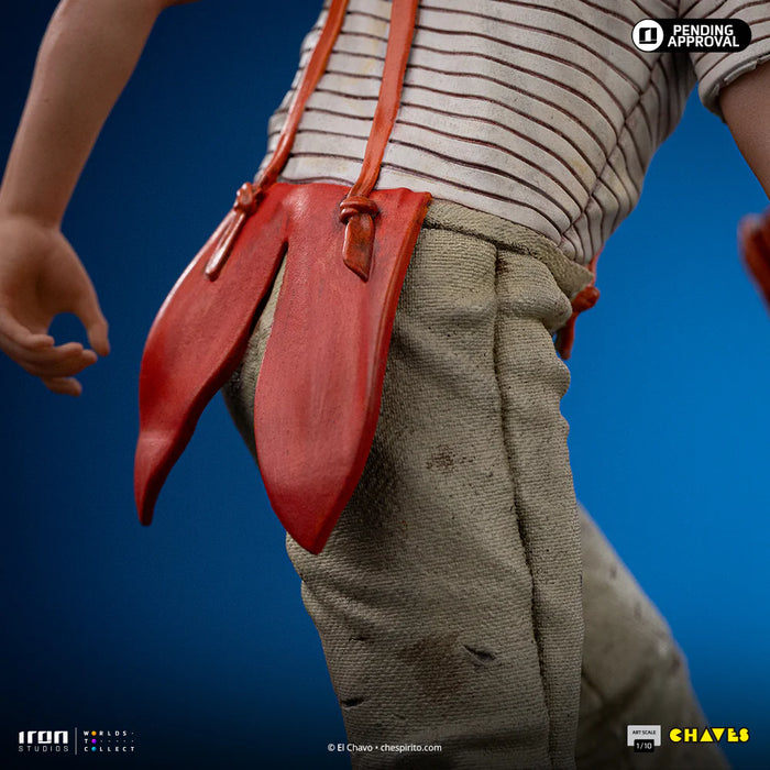 IRON Studios: El Chavo Del Ocho  - Chavo Vestido de Chapulin Escala de Arte 1/10