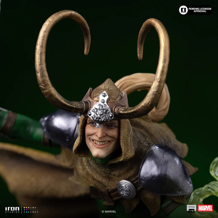 Iron Studios: Marvel Comics - Loki Laufeyson Escala de Arte 1/10