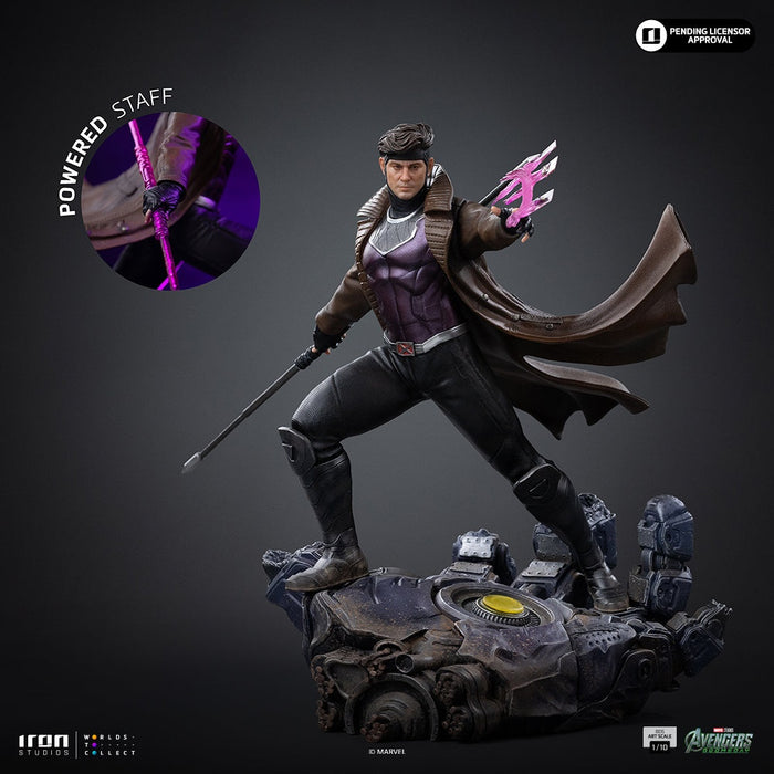 Iron Studios: Avengers Doomsday - Gambito BDS Escala de Arte 1/10