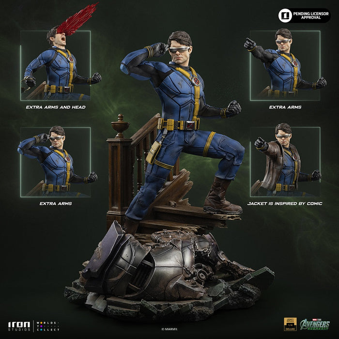 Iron Studios: Avengers Doomsday - Cyclope Deluxe Legacy Replica 1/4