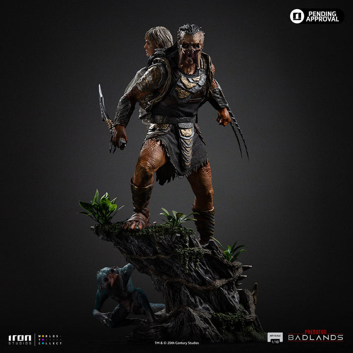 IRON Studios: Predator Blands - Predator Dek y Thia Escala de Arte 1/10
